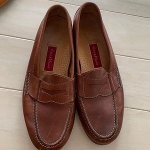 Cole haan  an brown leather loafers
